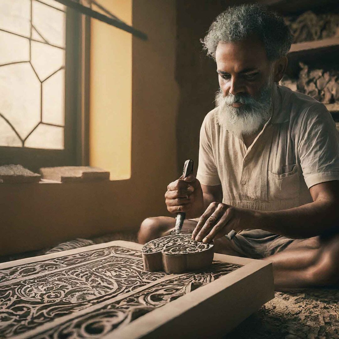 Wooden Printing Block Making | Indian Handicrafts
