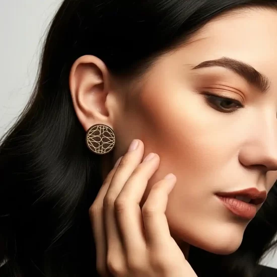 Oribus | Upcycled Taarkashi Wooden Earrings