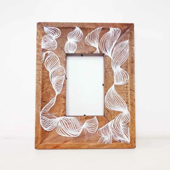 Upcycld Art Frame Waves Pattern 01