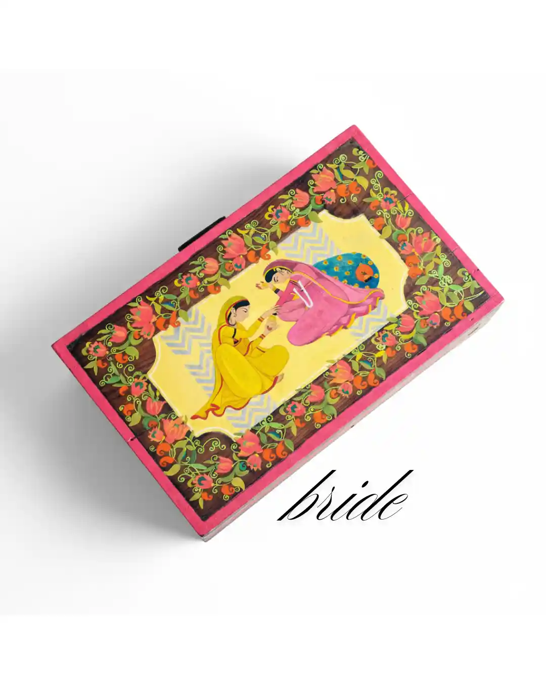 Bride Vintage Trunk | Upcycled Furniture | Upcycld Art Upcycld Art Trunk Bride 01CVR