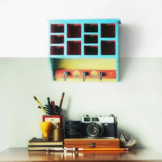 Upcycld Art Wooden Key Storage 01